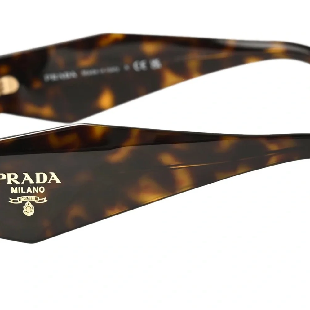 Prada Tortoise/Dark Brown Sunglasses, NEW